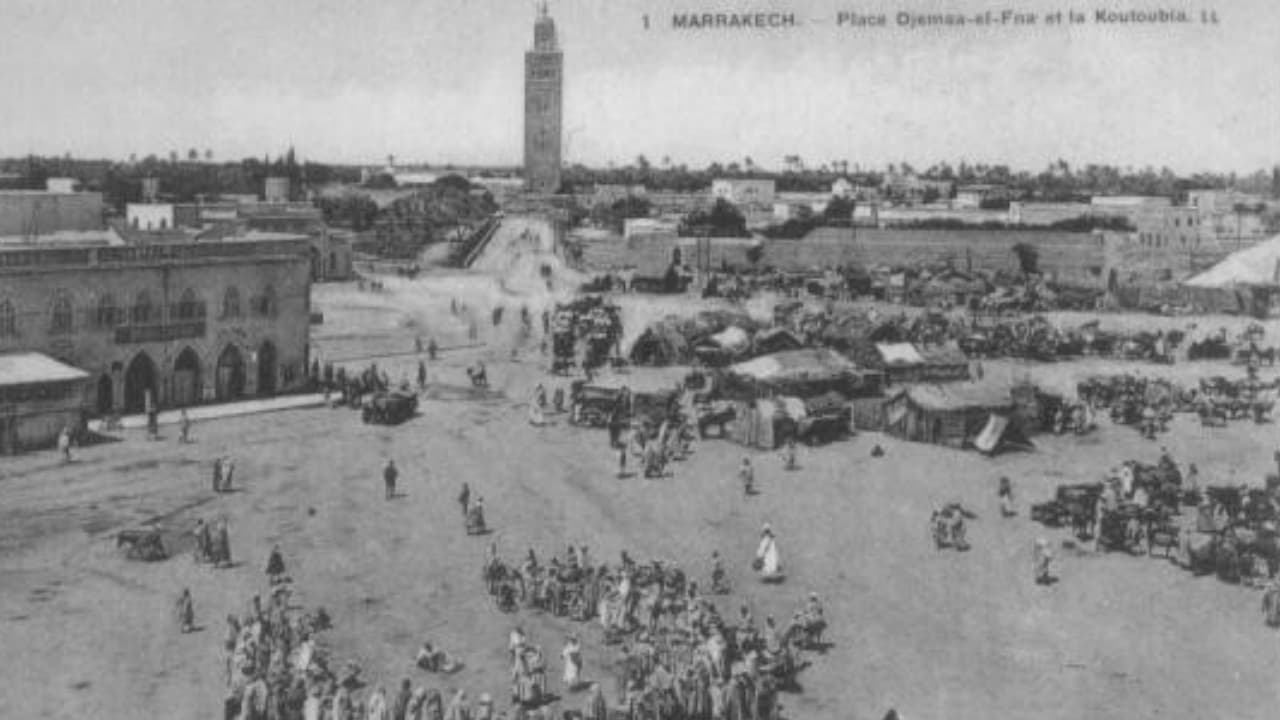 ساحة جامع الفناء بمراكش 